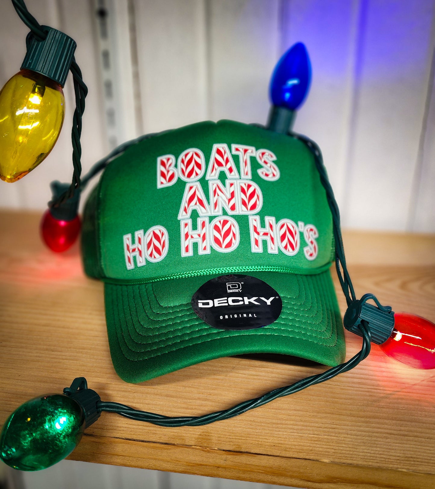 Boats & Ho Ho Ho's Trucker Hat