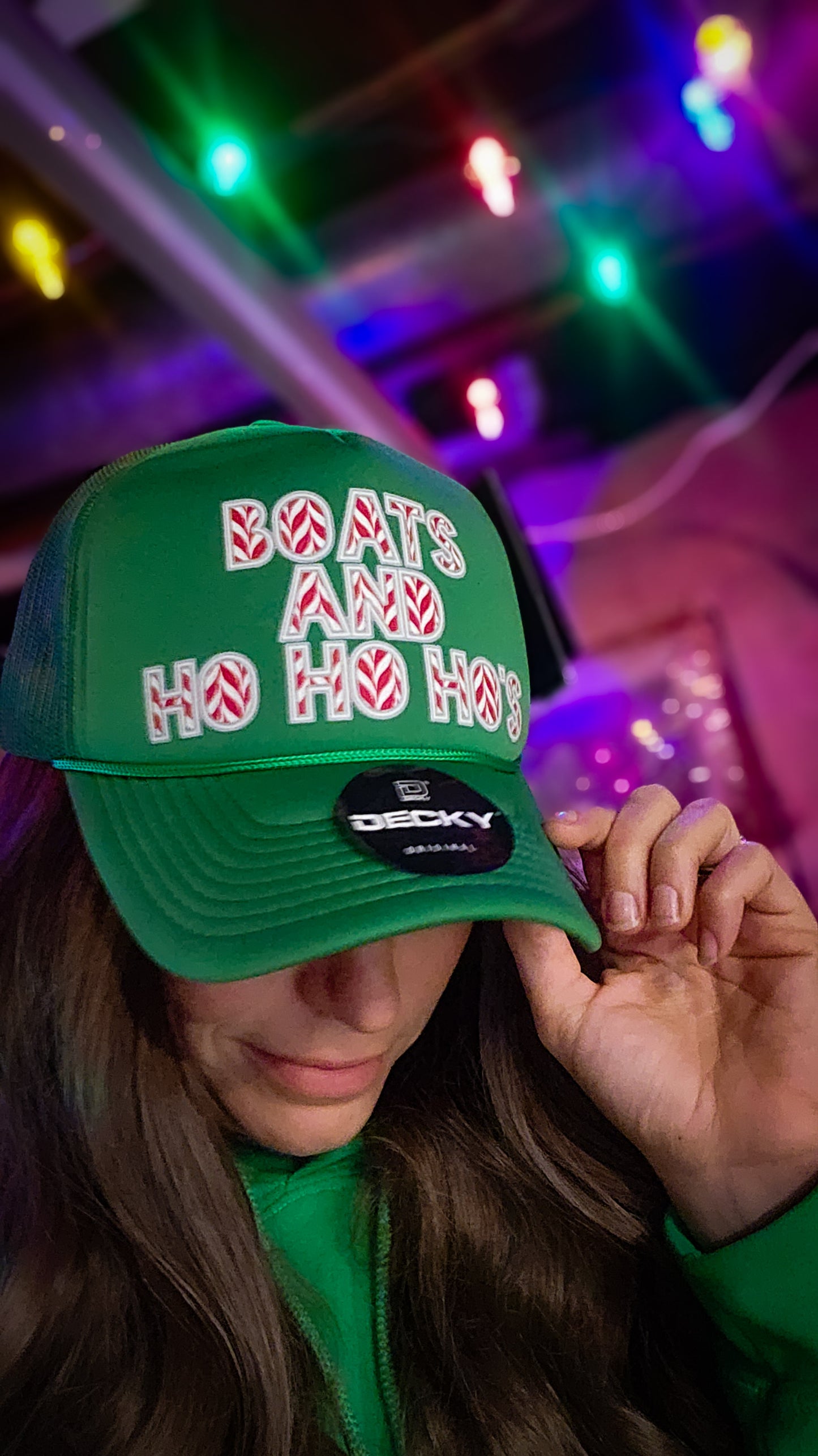 Boats & Ho Ho Ho's Trucker Hat