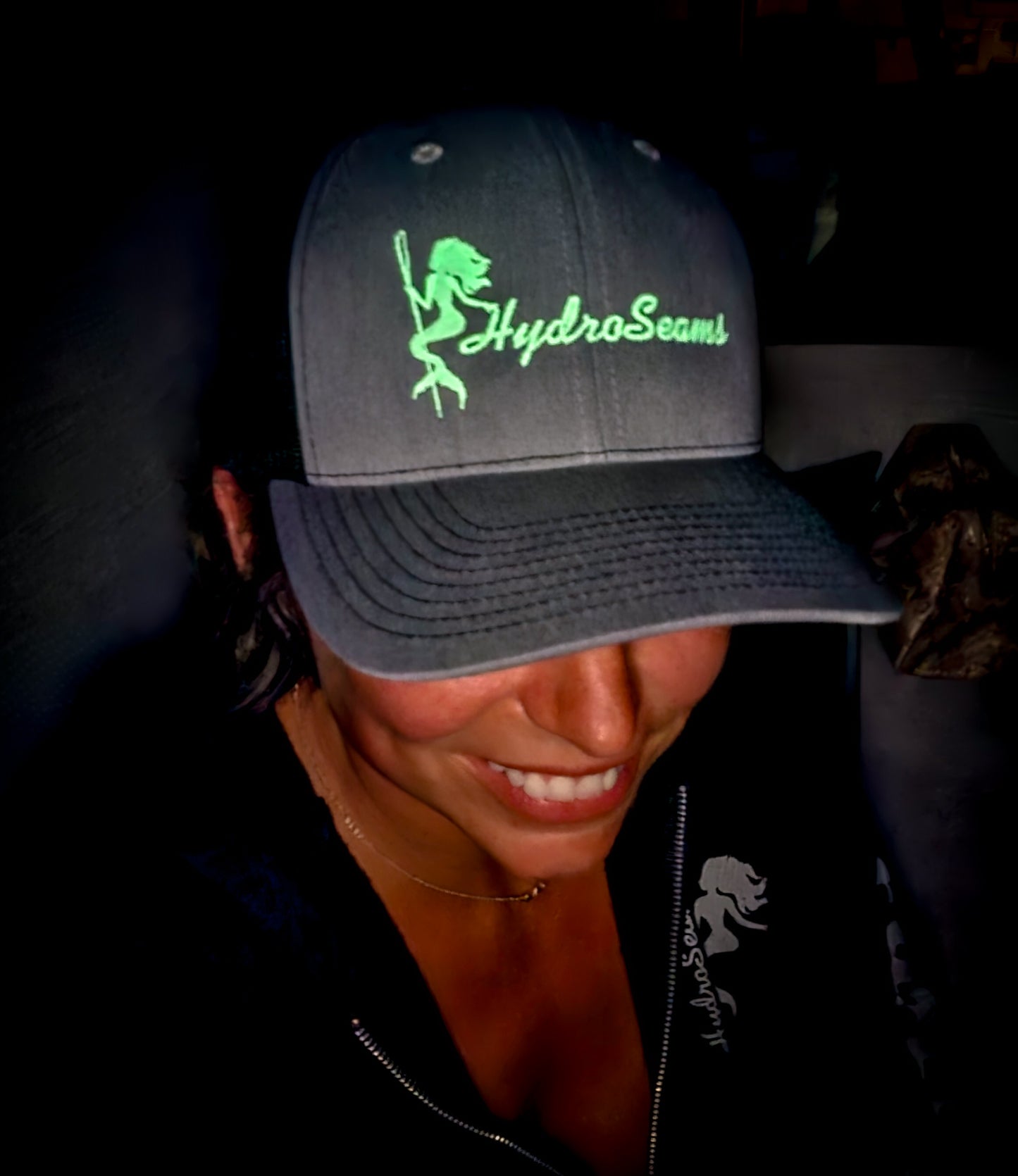 Glow-In-The-Dark HydroSeams Hat