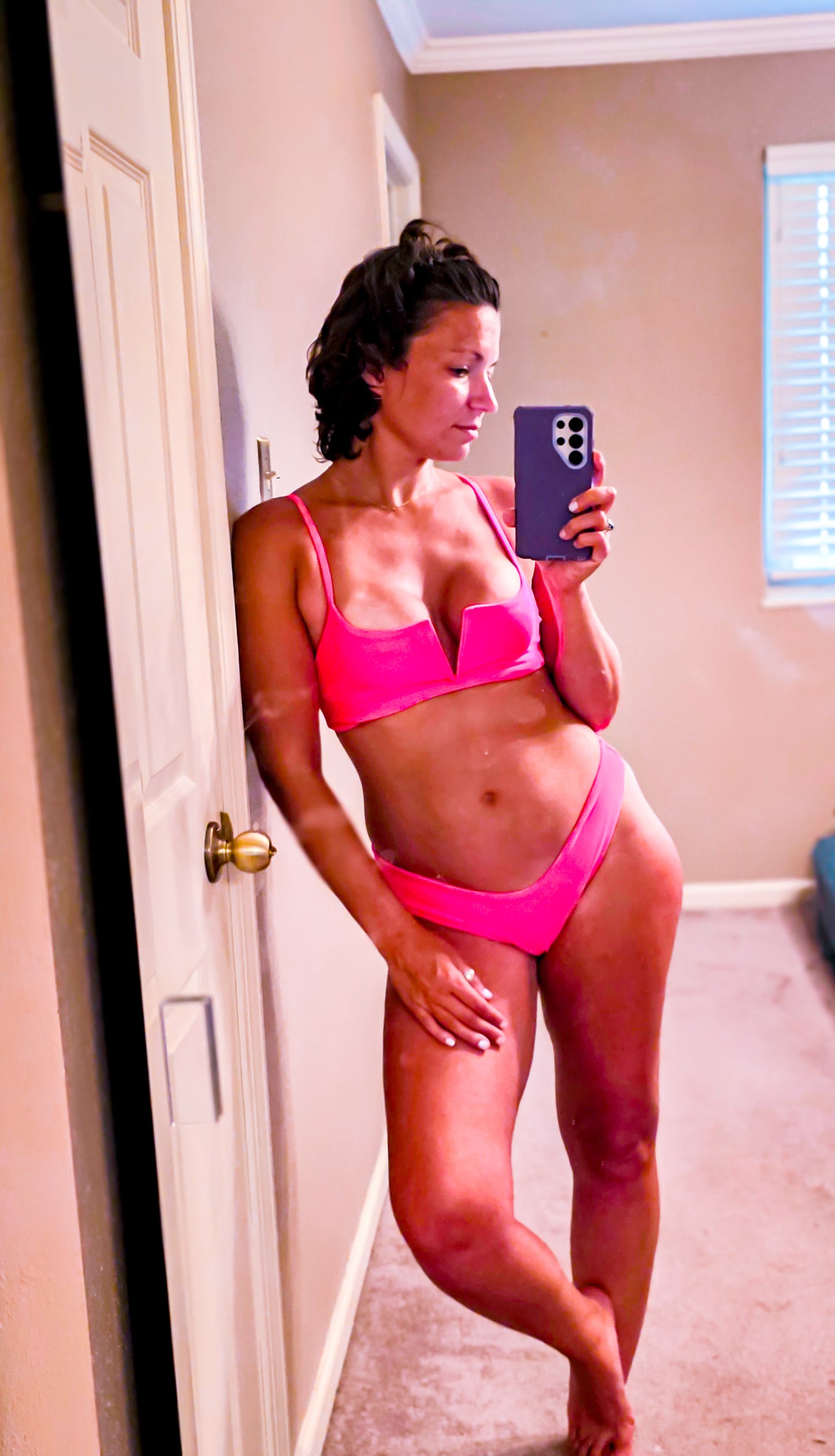 Flamingo Bikini Top