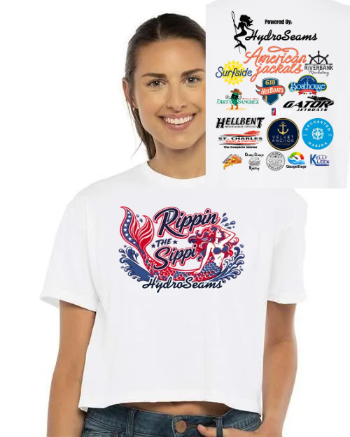 PRE-SALE! Rippin the Sippi Event Cropped Tee