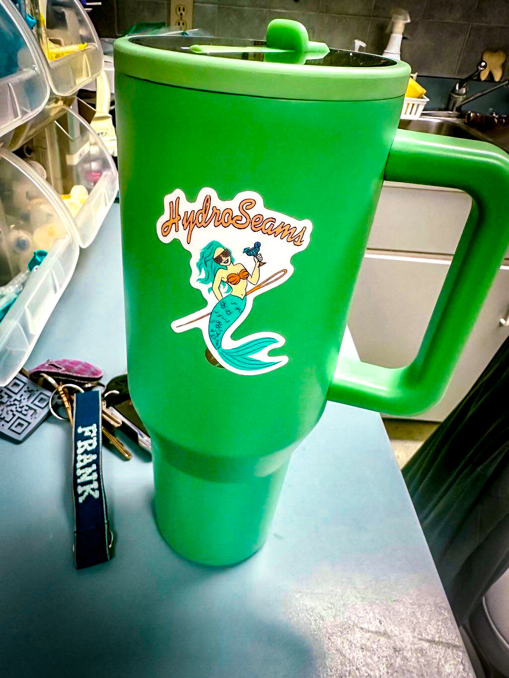 Margarita Mermaid Cooler Sticker