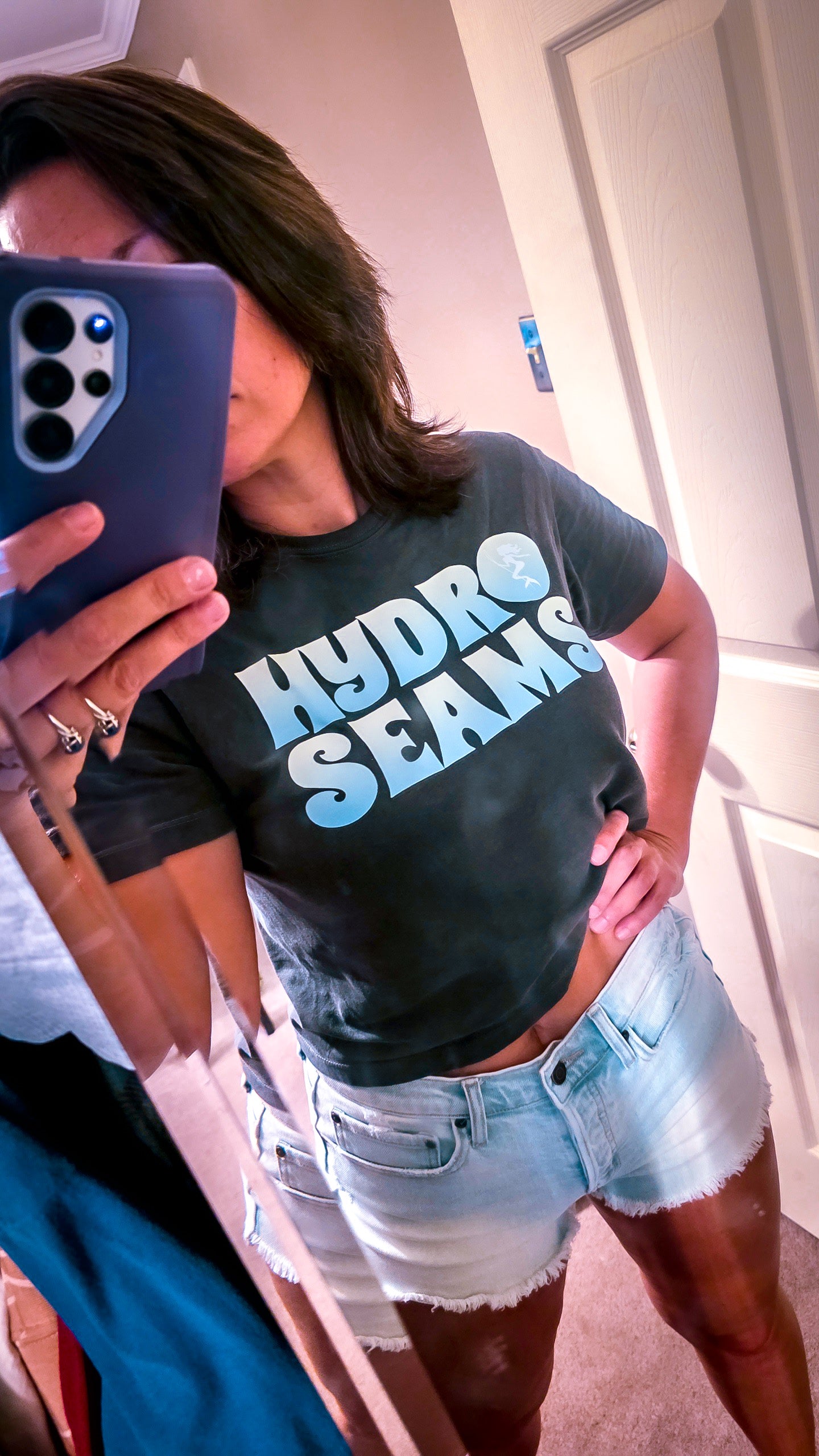 Pre-Order: HydroSeams Cropped Tee